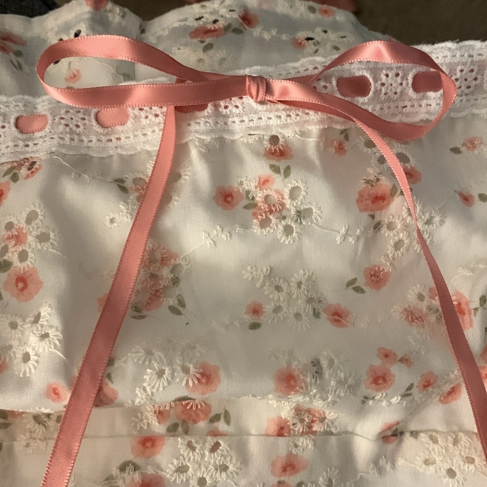 Altar’d State Pink Rosebud Eyelet Two-Piece Set - Picture 4 of 5